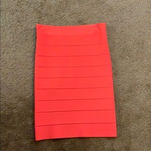Pencil bodycon skirt